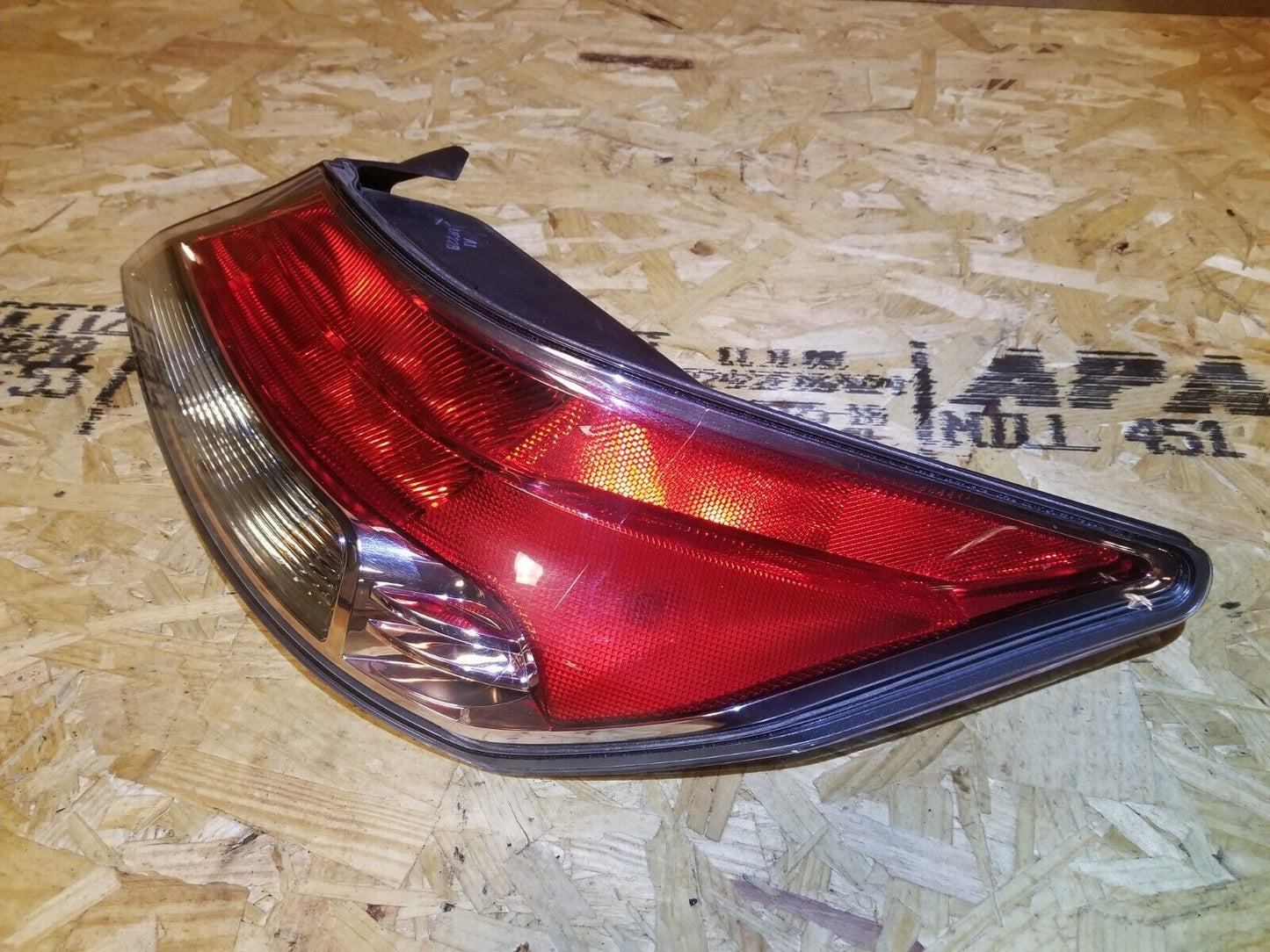 09 10 11 14 Acura Tl Right Passenger Side Tail Light OEM