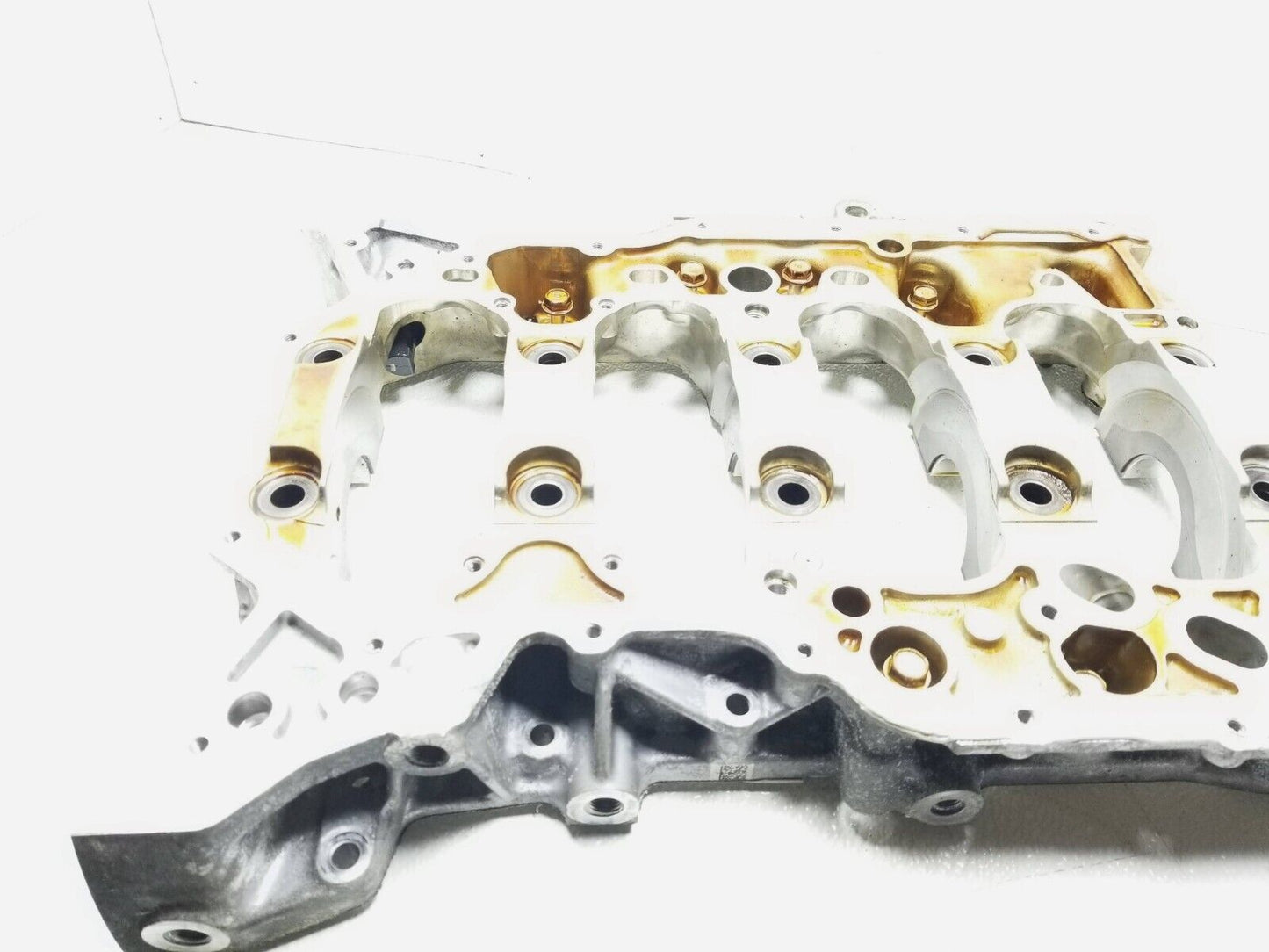 15 16 17 18 19 20 Acura TLX Engine Upper Oil Pan Crankshaft Housing 2.4l OEM