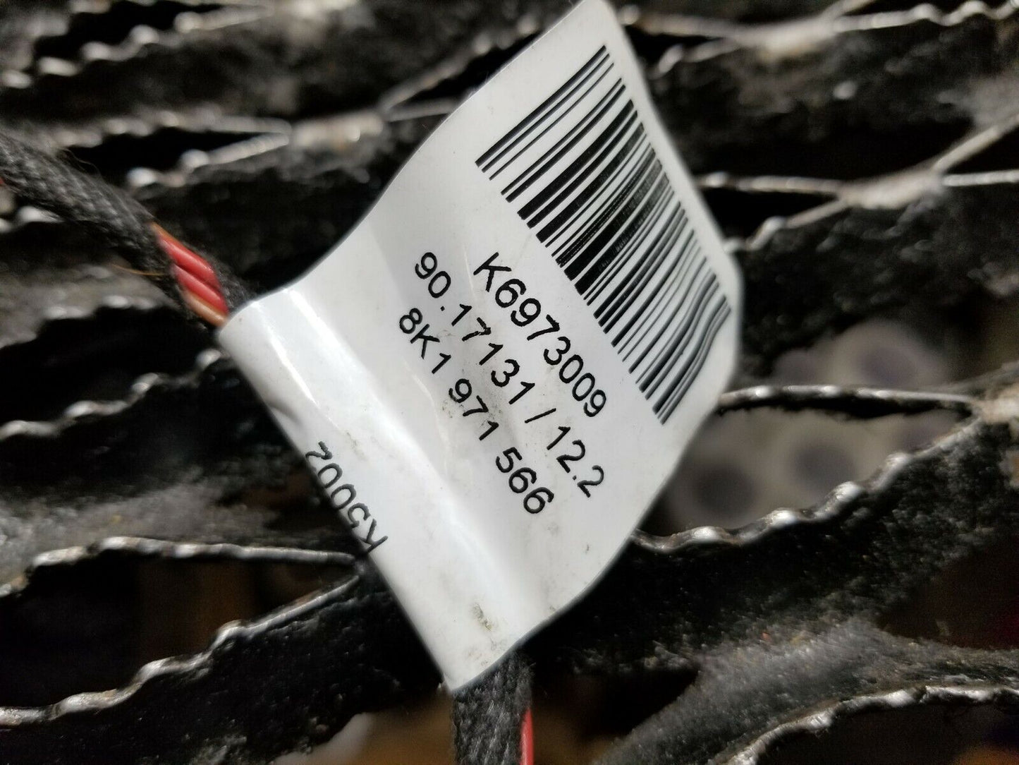 12 13 14 15 Audi A4 Heater Wire Harness W/ Temp Sensor OEM