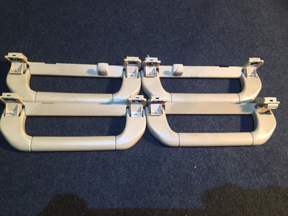 02 03 04 05 BMW E65 Roof Overhead Headliner Grab Handle 4pcs OEM