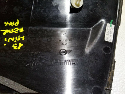 10 11 12 13 Mini Cooper R56 Rear Right Pass Side C-pillar Molding Panel OEM