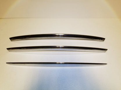 10 11 12 13 Mini Cooper R56 Front Upper Grille Chrome Strip Molding 3pcs OEM