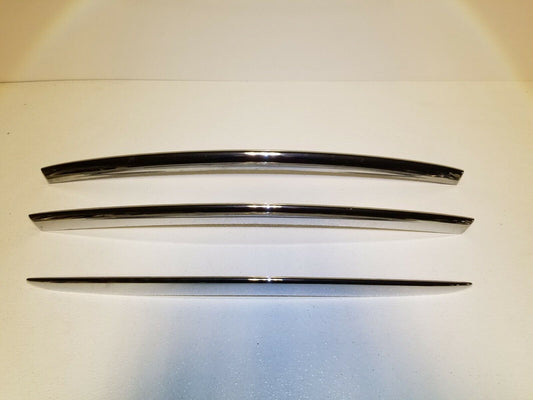 10 11 12 13 Mini Cooper R56 Front Upper Grille Chrome Strip Molding 3pcs OEM