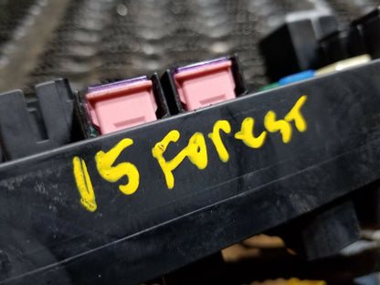 14 15 16 Subaru Forester 2.5 Fuse Box OEM