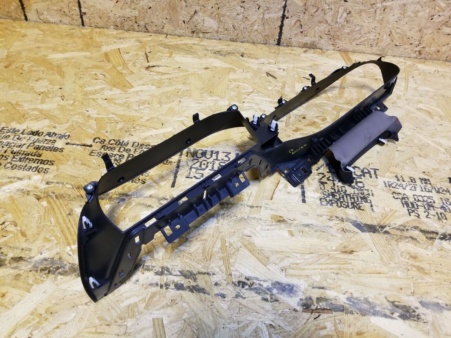 13 14 15 Honda Accord Dash Instrument Speedometer Gauge Cluster Trim Cover OEM