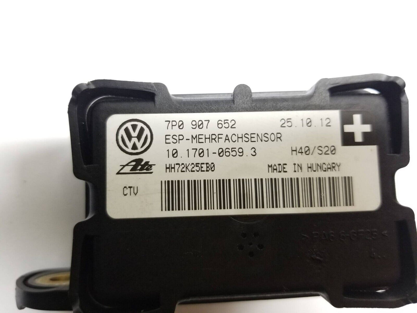 2011 - 2014 Porsche Cayenne Yaw Rate Sensor 7p0907652 OEM