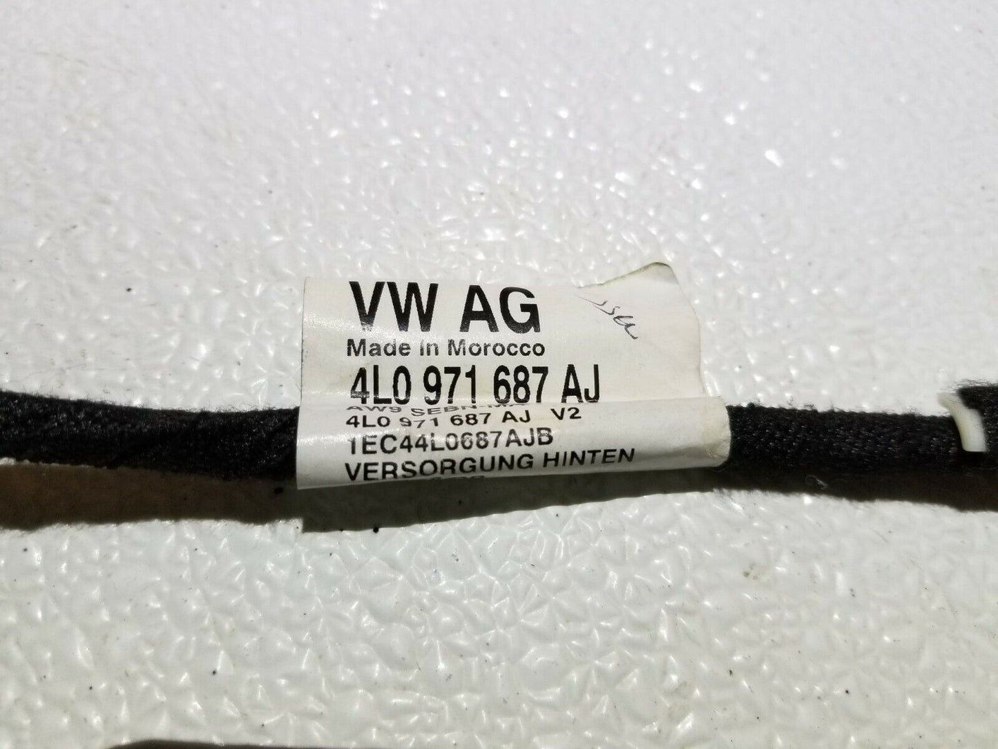 11 12 13 14 15  Audi Q7 Rear Left Driver Side Door Wire Harness OEM 87k Miles