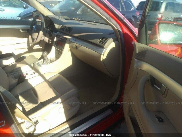 06 07 08 Audi A4 Front & Rear Right Pass Side Door Hinge W/ Striker  OEM 85k