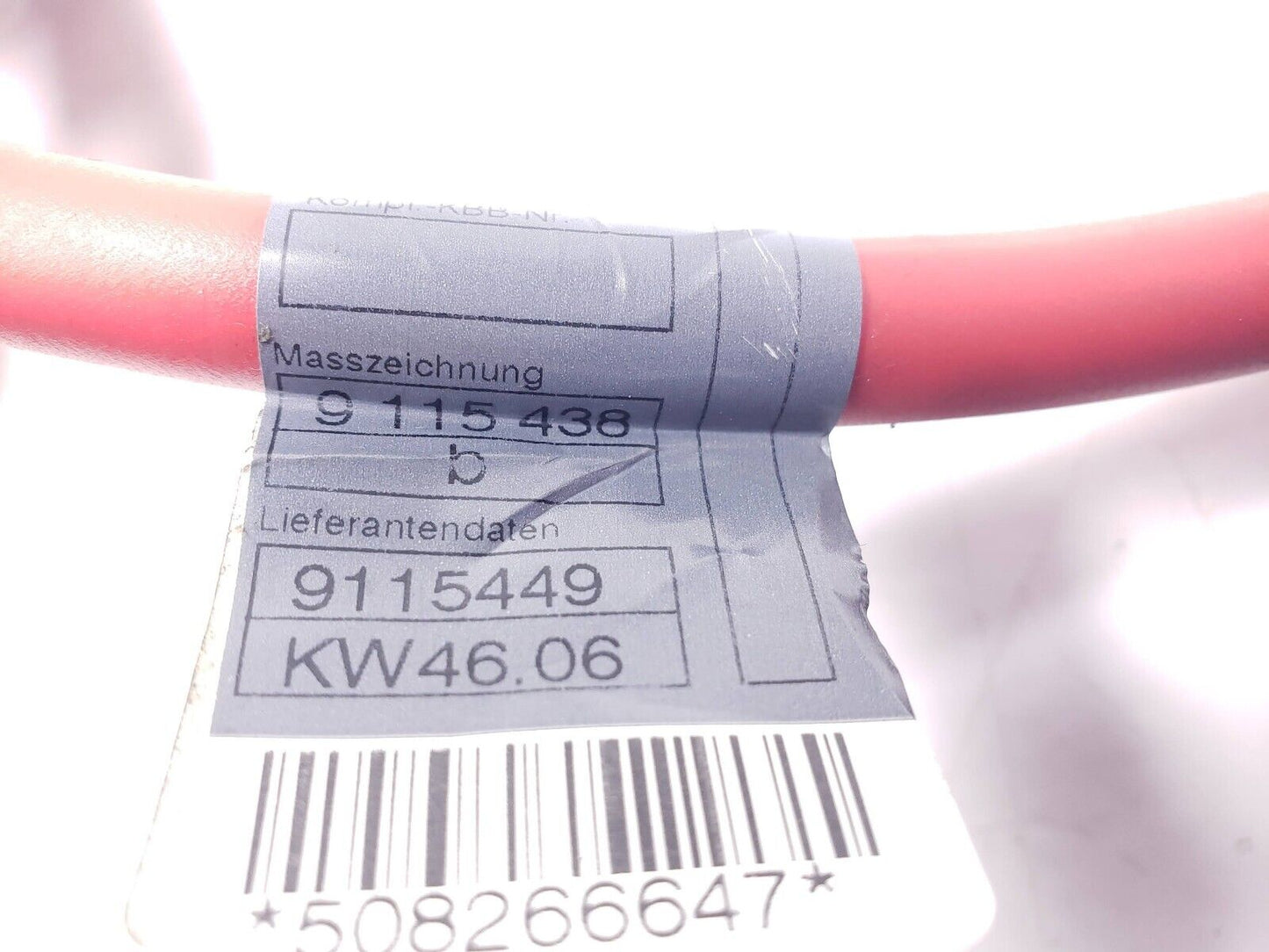 2007-2010 BMW X5 E70 Positive  Battery Cable  OEM