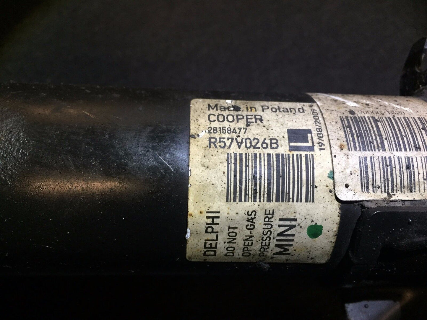07-15 Mini Cooper Convertible Shock Strut Absorber Front Left Dr Side OEM