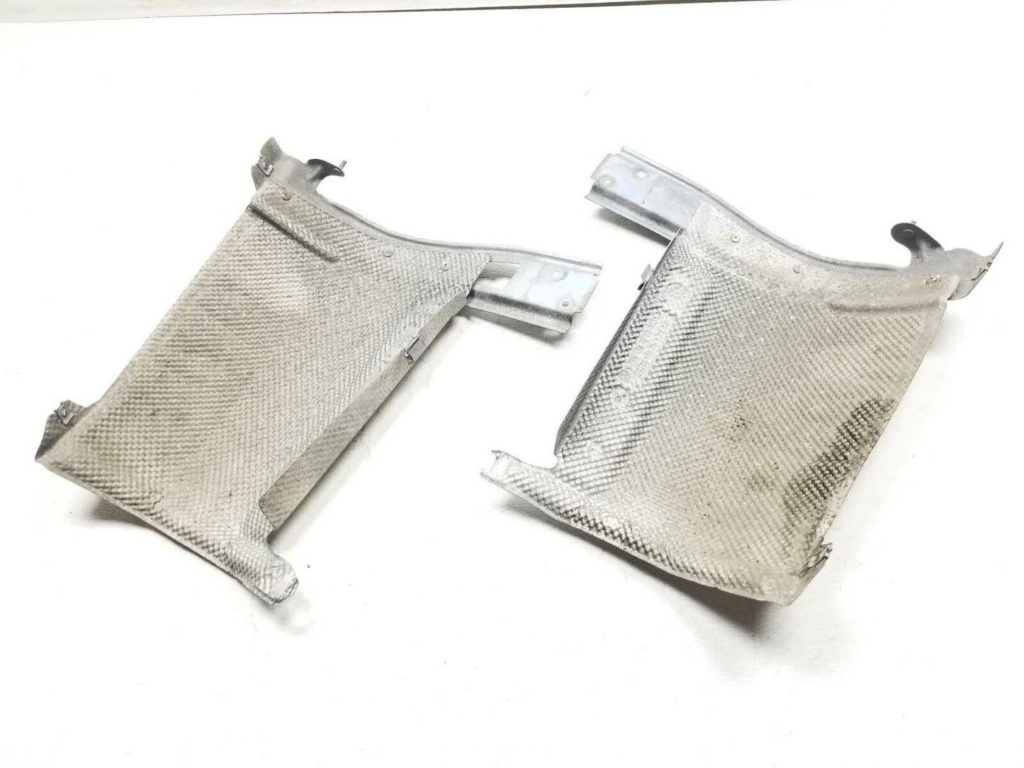 12 13 14 Mercedes-benz C300 Exhaust Muffler Heat Shield Cover 2pcs OEM