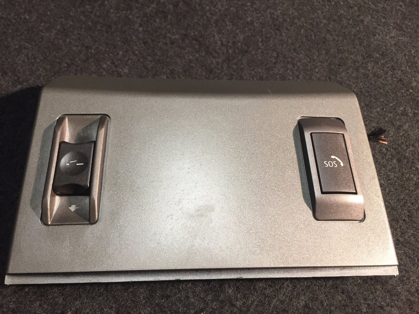 02 03 04 05 BMW 745i E65 Sos & Sunroof Sun Roof Switch W/ Trim OEM 7 012 196