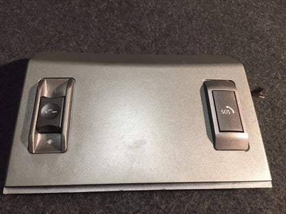 02 03 04 05 BMW 745i E65 Sos & Sunroof Sun Roof Switch W/ Trim OEM 7 012 196