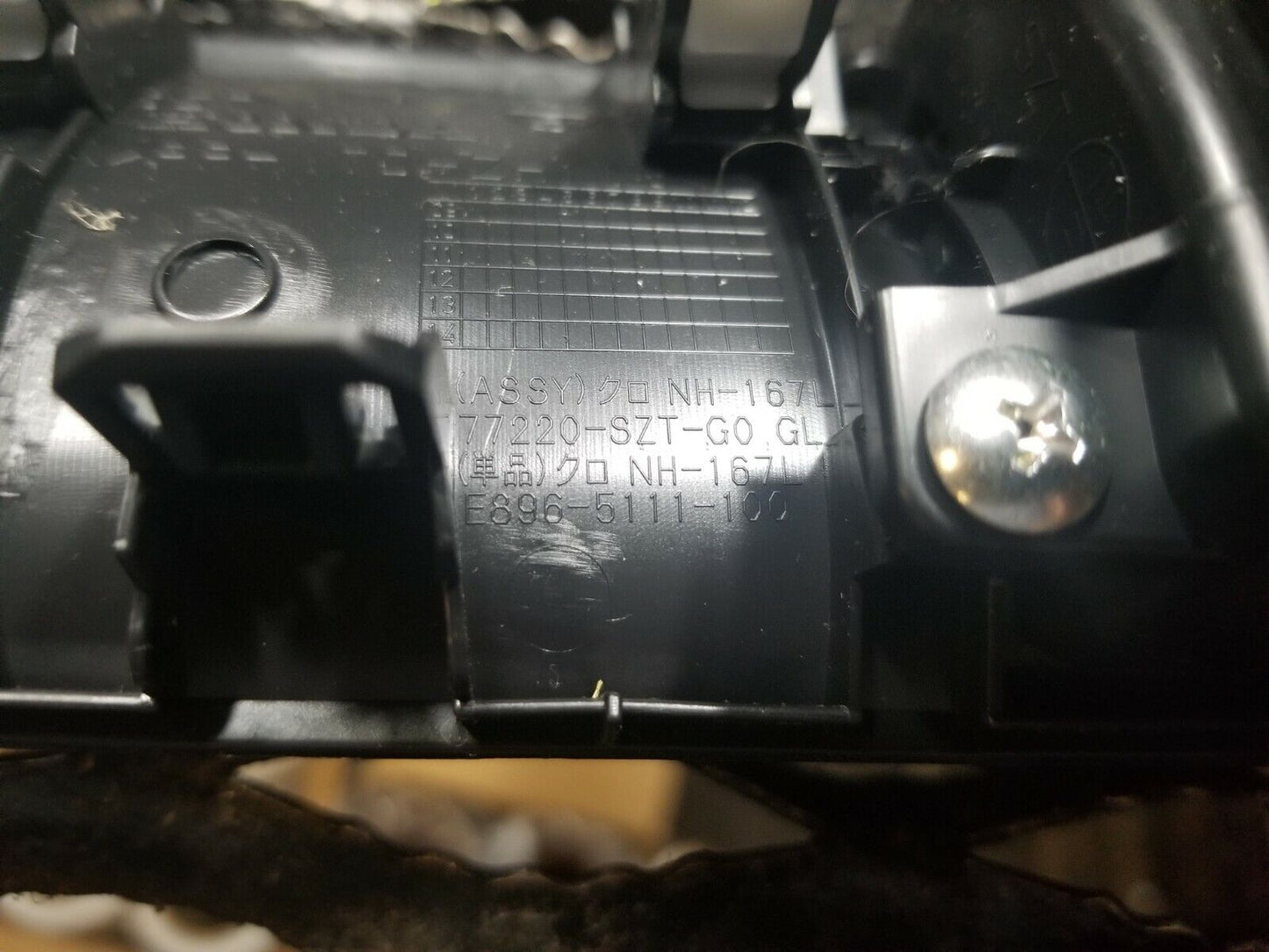 11 12 13 14 15 Honda Cr-z Dash A/c Air Vent Right Passenger Side OEM