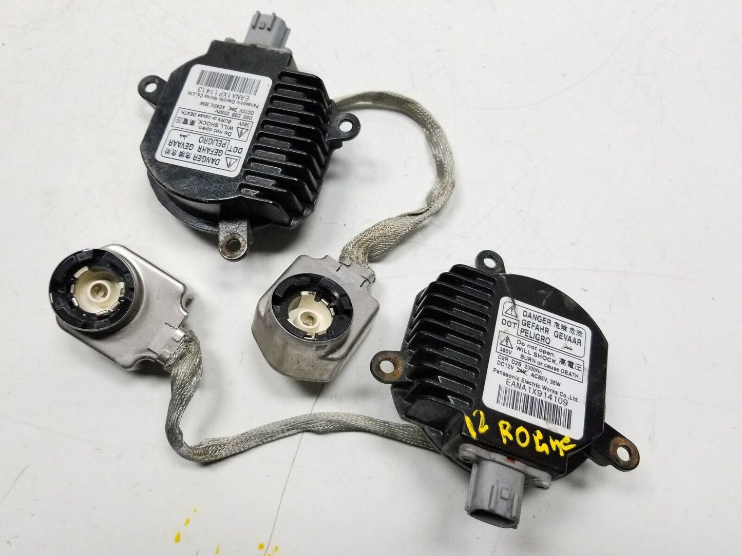 12 13 14 15 Nissan Rogue Headlight Xenon Igniter W/ Ballast 2pcs OEM ✅