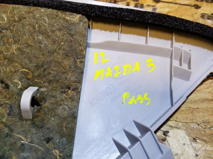 10 11 12 13 Mazda 3 Right Passenger Windshield A Pillar Trim OEM