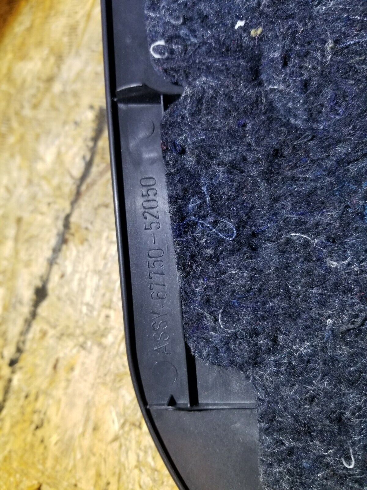 2004 2005 2006 Scion Xa Board Back Door Trim OEM