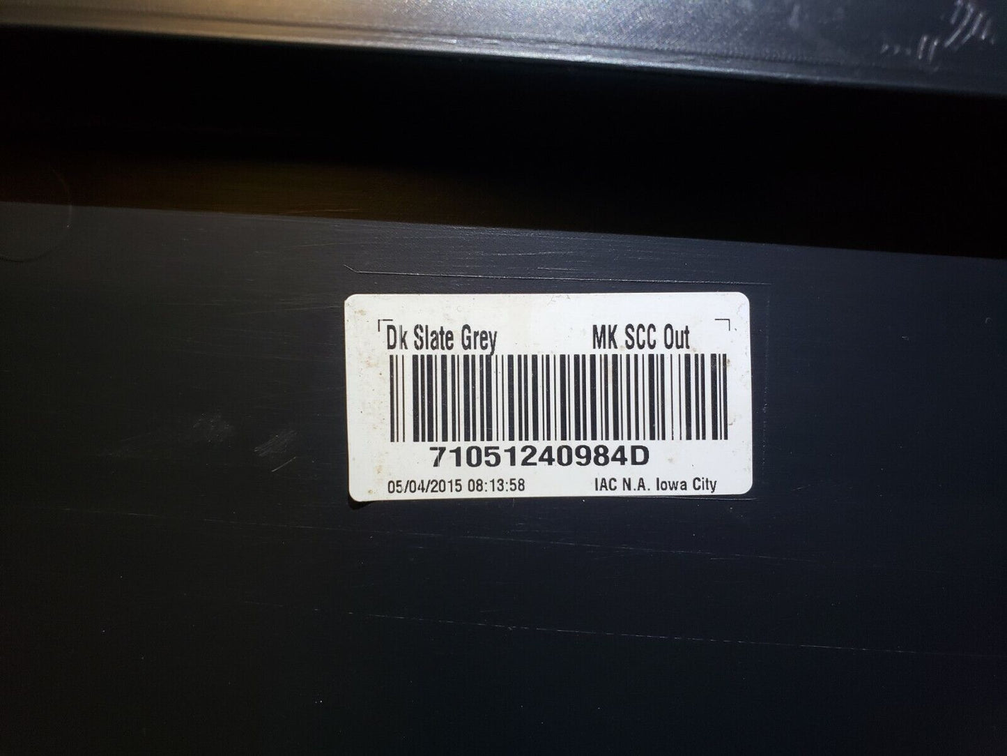 12 13 14 15 16 Jeep Patriot  Left Driver Dash Knee Lower Cover Trim OEM 54k