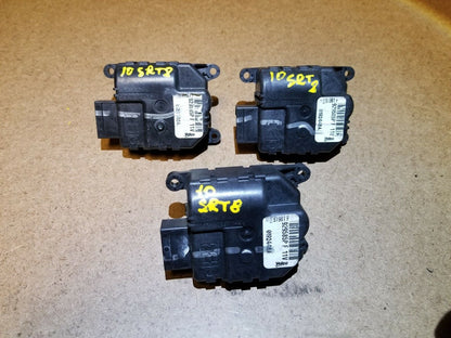 07 08 09 10 Jeep Grand Cherokee Srt8 HVAC Heater Blend Flap Actuator 3pcs OEM