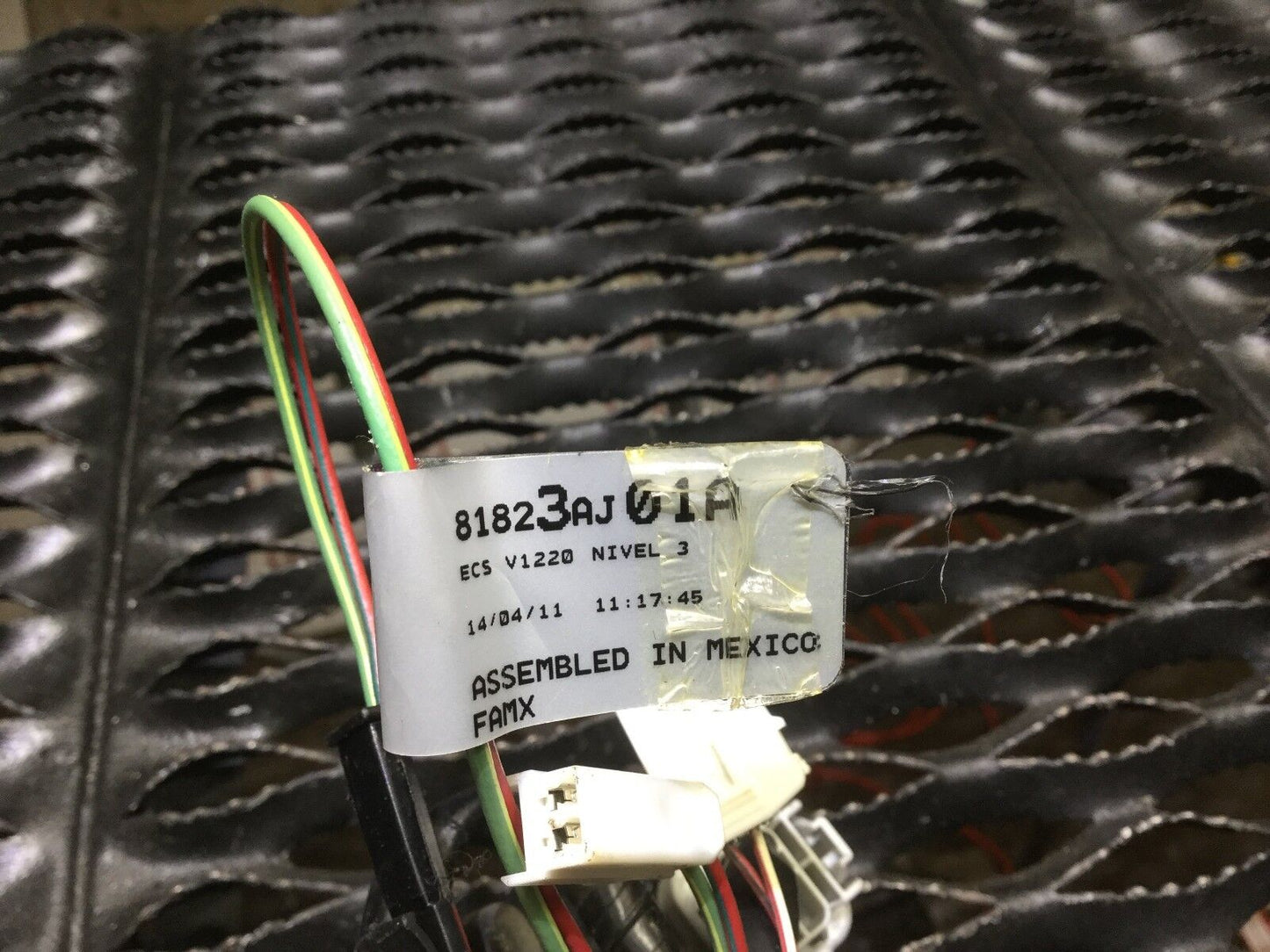 10 11 12 13 14 Subaru Legacy Rear Left Driver Door Wire Harness OEM