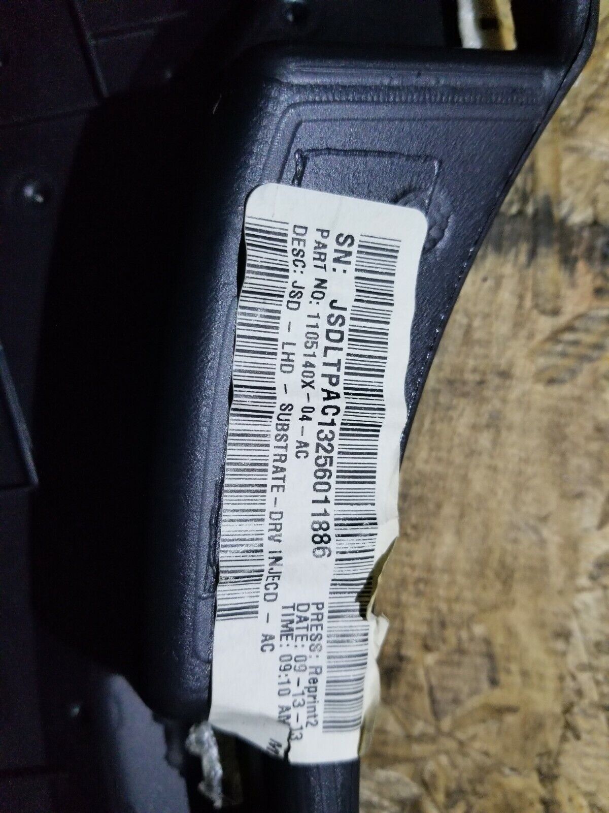 11 12 13 14 Dodge Avenger Left Driver Side Dash Instrument Panel Trim OEM