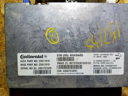 07 2007 08 2008 GMC Acadia Onstar Communication Control Module 25911919 OEM #8