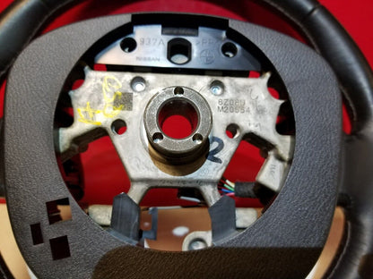 16 17 Infiniti Q50 Steering Wheel W/ Controls Leather OEM