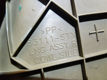 2007 2008 2009 Acura MDX Front Right Pass Side Kick Panel Trim Cowl OEM