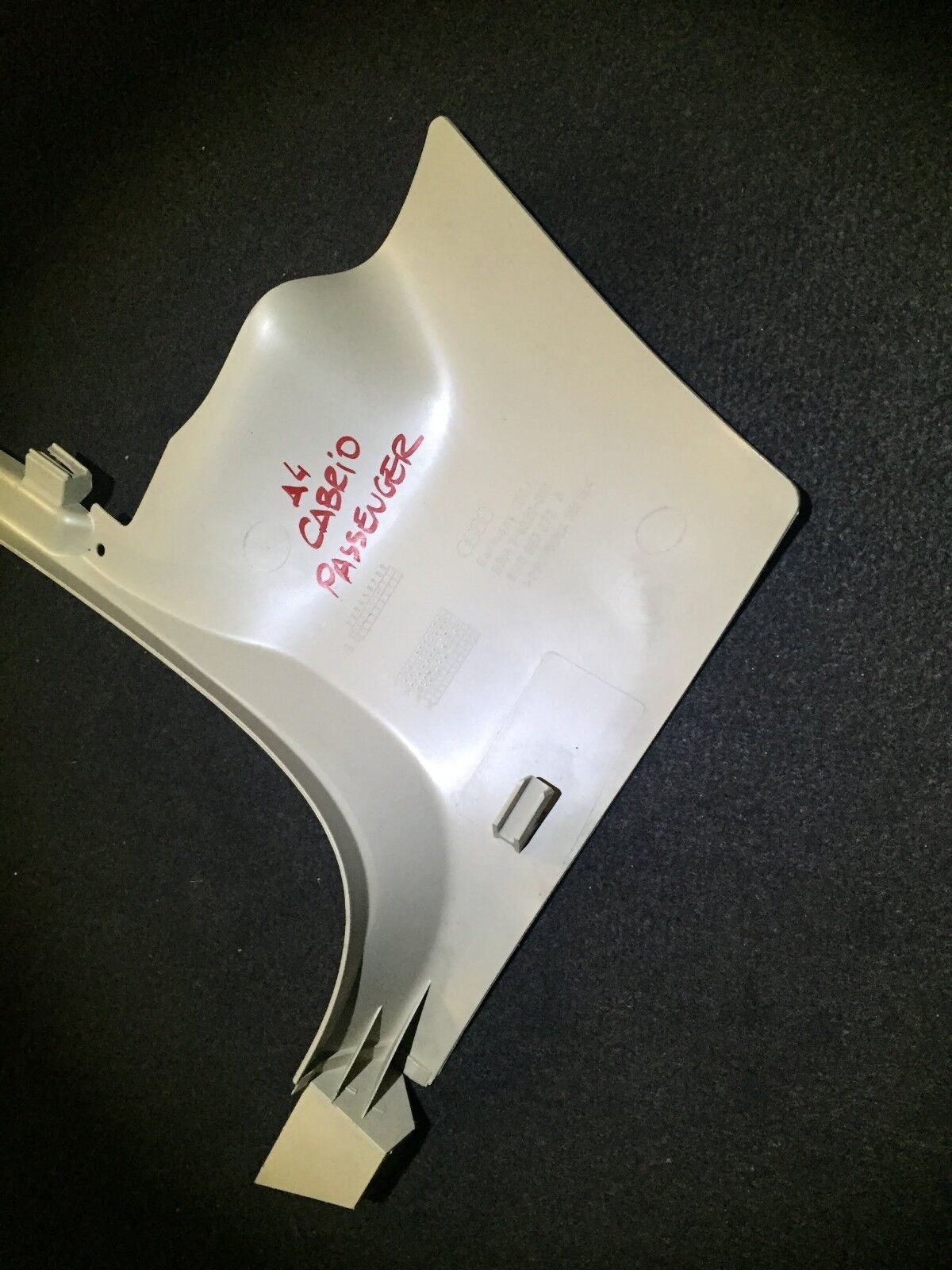 04 05 06 Audi A4 B6 Cabriolet 3.0 -  Front Passenger Side Scuff Kick Panel OEM