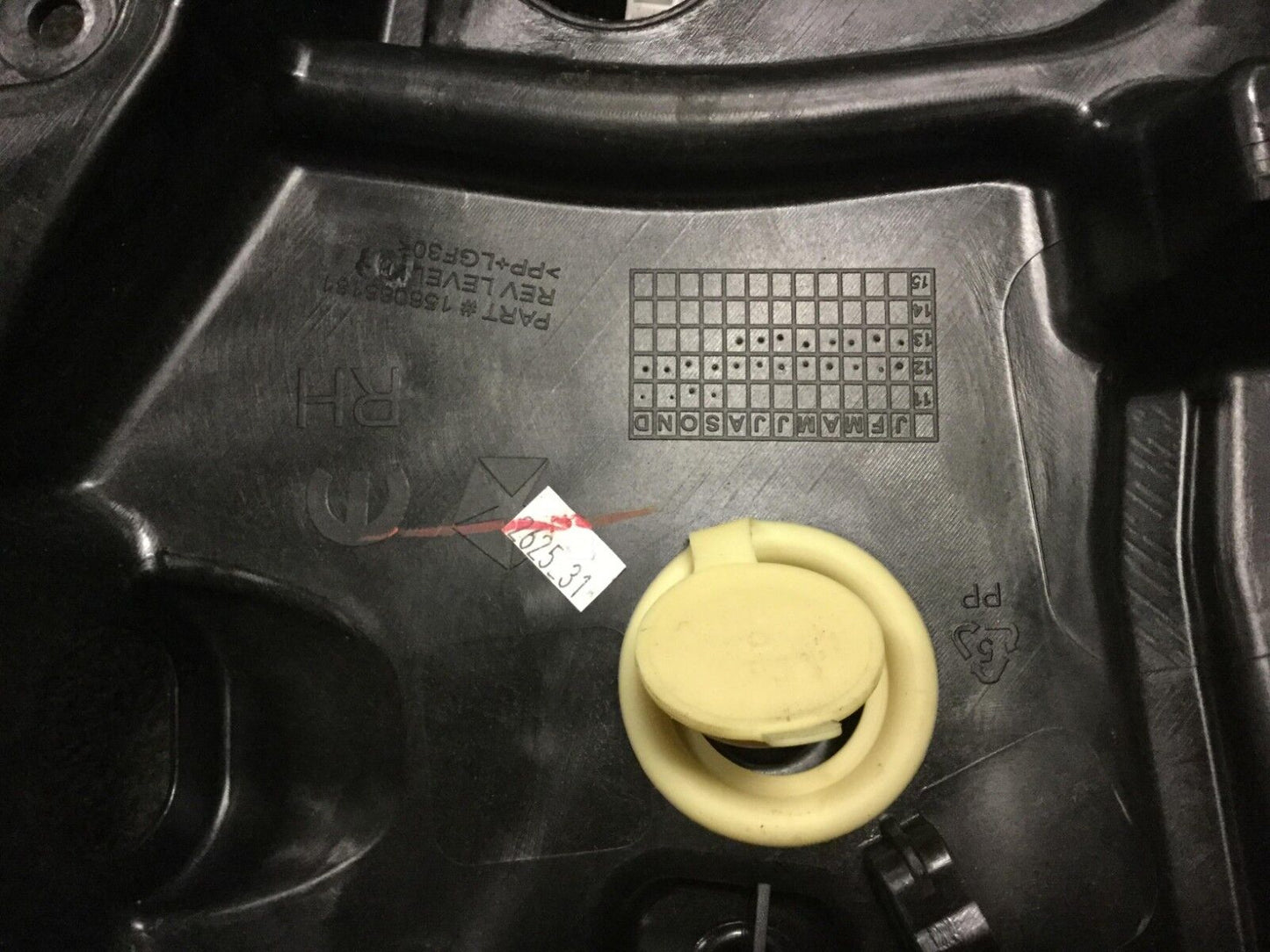 13 14 15 16 Dodge Dart Passenger Right Front Window Regulator Panel OEM 4k Miles