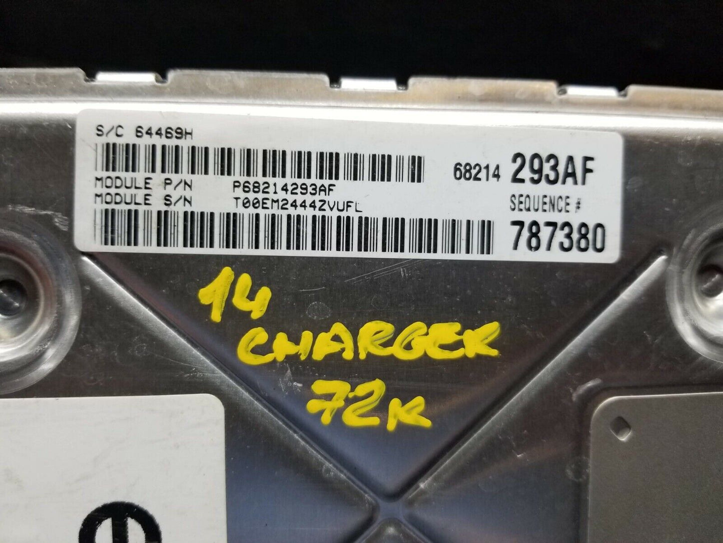 11 12 13 14 Dodge Charger Computer Brain Engine Control Ecu Ecm Ebx Modu OEM 72k