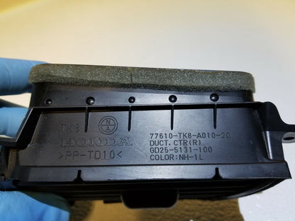 11 12 13 Honda Odyssey Center Dash Air Vent 77610-tk8 OEM