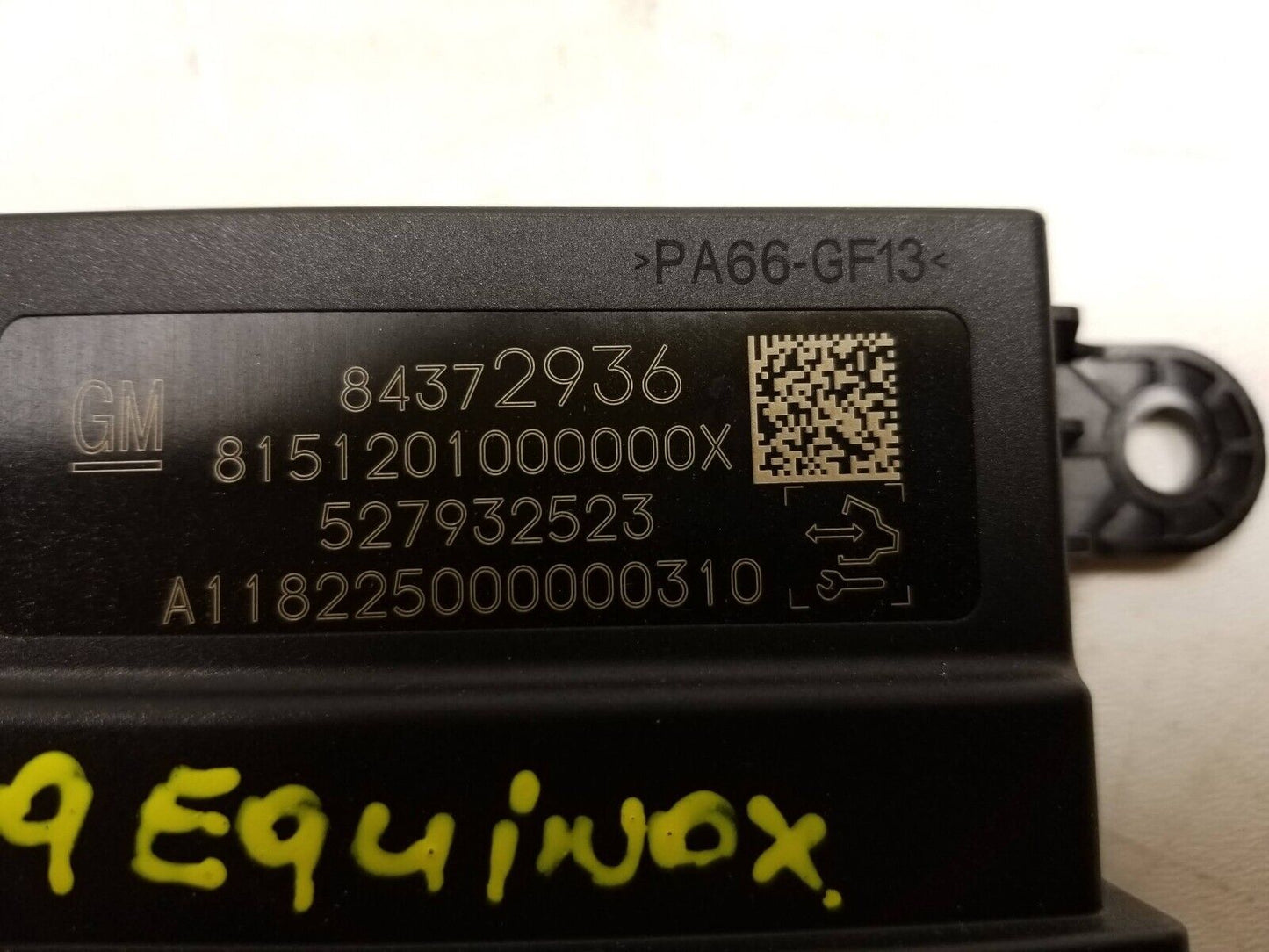 18 19 20 21 Chevrolet Equinox Parking Park Assist Control Module OEM