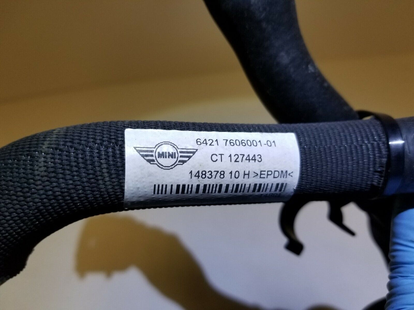 10 11 12 13 Mini Cooper R56 Engine Coolant Radiator Hose Line Pipe  OEM