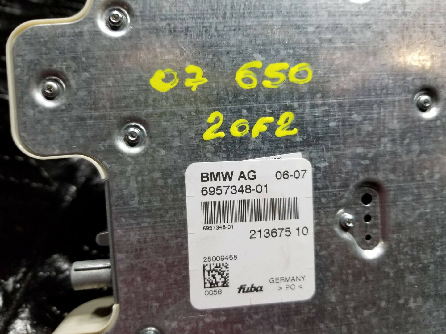 06 07 08 09 10 BMW 650i E63 Trunk Lid Gps Multi-band Antenna Navigation OEM