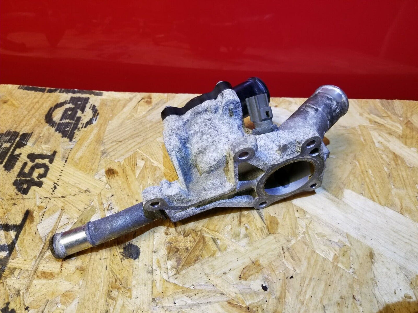 2014 2015 2016 Mazda 3 2.0l Water Outlet W/ Thermostat OEM 16k Miles