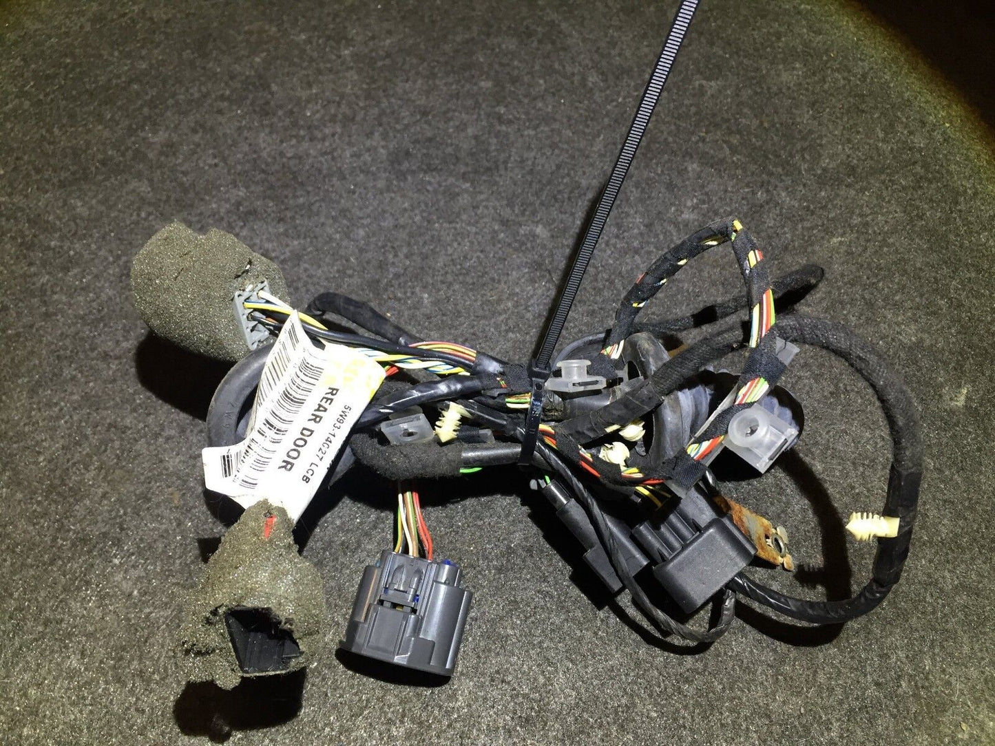 04 05 06 07 08 09 Jaguar Xj8 Rear Left Door Wire Wiring Harness OEM