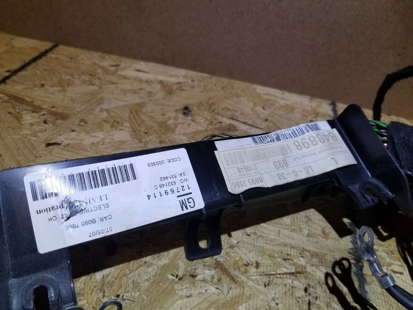 06 07 08 09 Saab 9-5 Aero 2.3l Dashboard Dash Wire Wiring Harness OEM