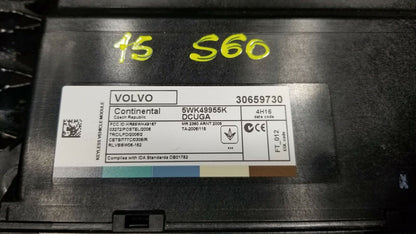 14 15 16 17 Volvo S60 Keyless Entry Control Module 30659730 OEM 42k Miles