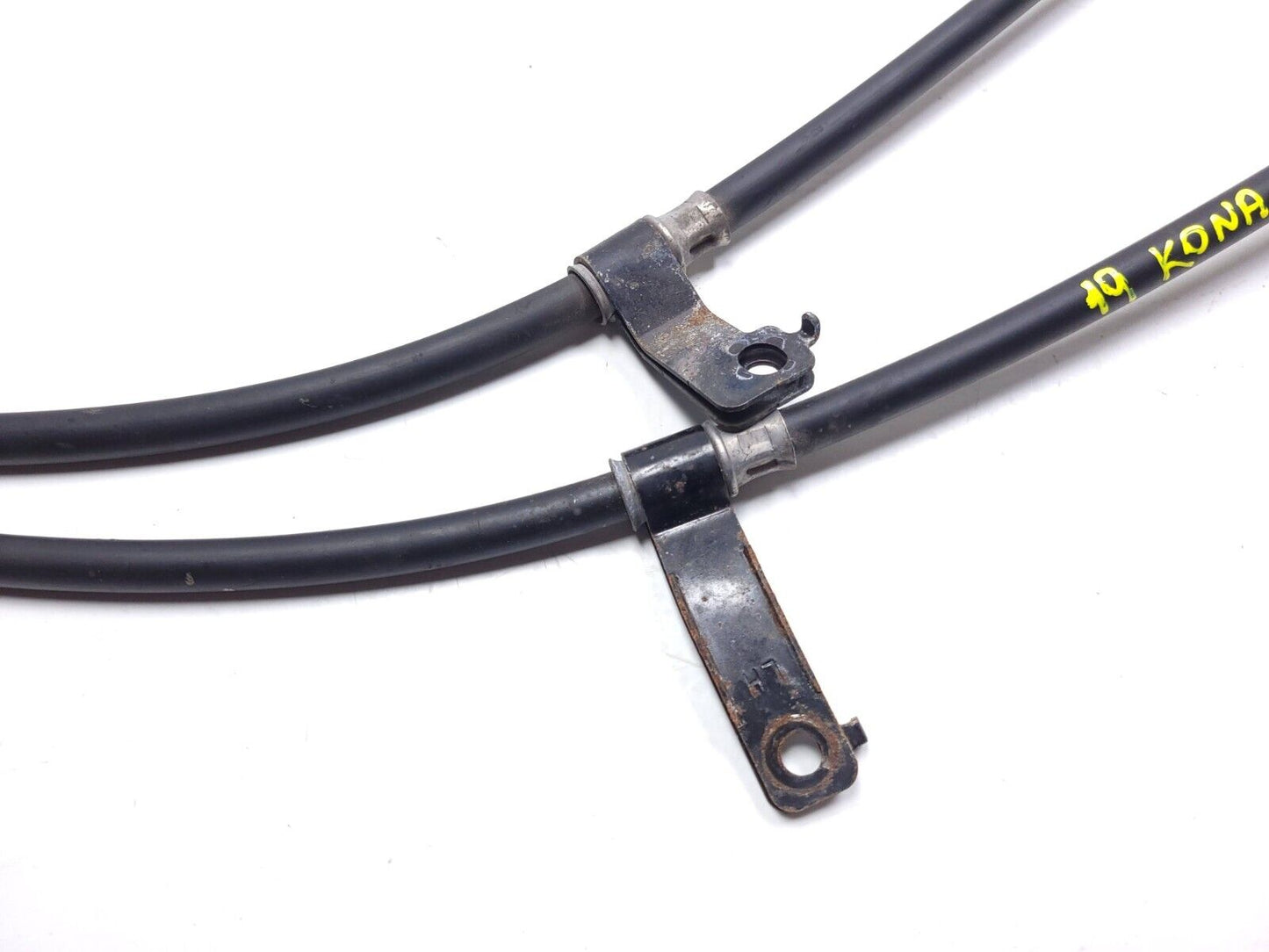 18-21 Hyundai Kona Emergency Parki Brake Cable Pair OEM 29k Miles
