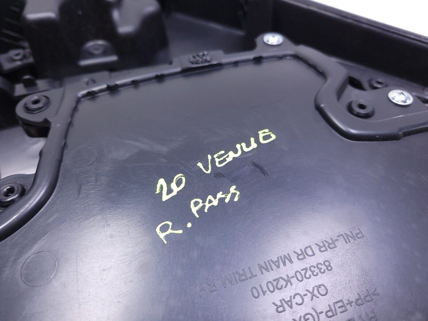 20 21 22 Hyundai Venue Door Panel Trim Rear Right Passenger Side OEM