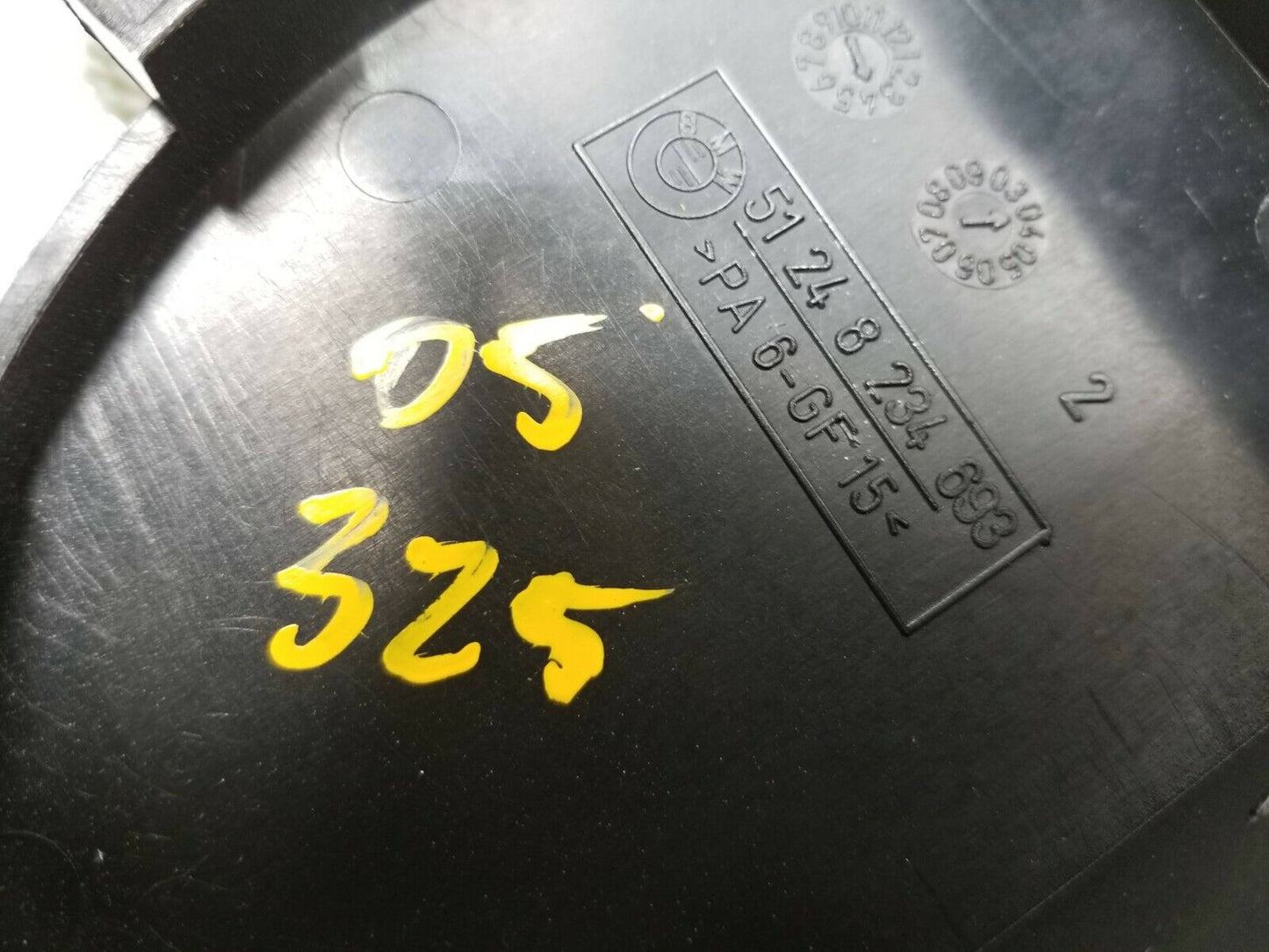 01 02 03 04 05 BMW E46 Trunk Lid Lock Cover Trim Finisher Latch OEM 125k Miles