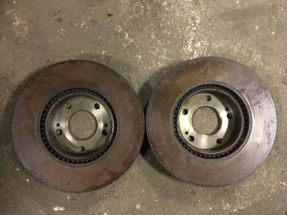 06 07 08 09 10 Hyundai Sonata Front Brake Disc Rotor 2pcs OEM D12 42k
