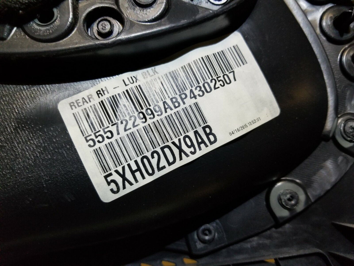 13 14 15 16  Dodge Dart Rear Right Passenger Side Door Trim Panel Ome 76k