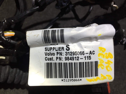 05 06 07 08 09 10 11 Volvo S40 Rear Right Passenger Door Wire Harness OEM