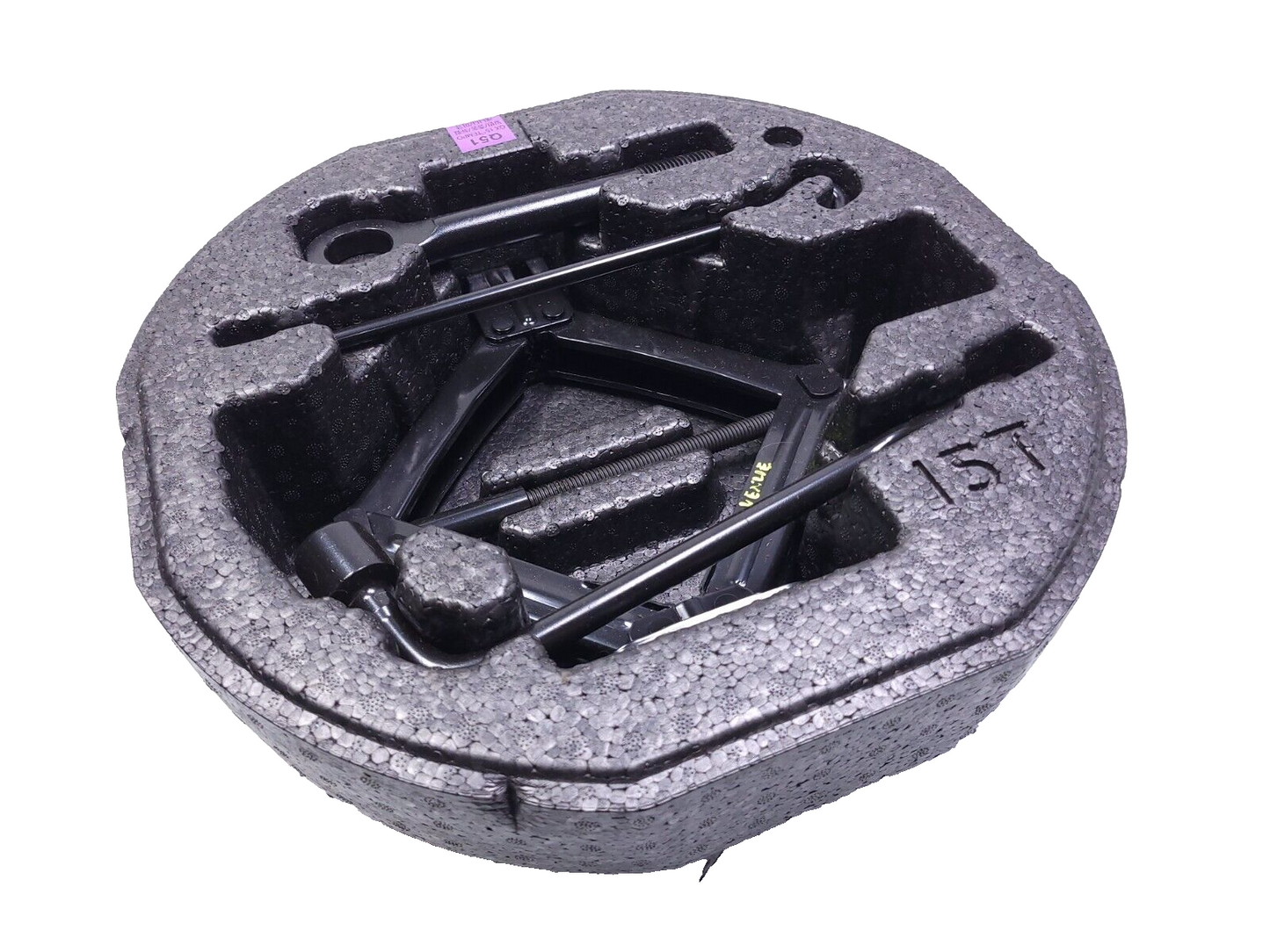 20 21 22 Hyundai Venue Spare Tire Jack & Tool Kit W/ Storage Foam OEM