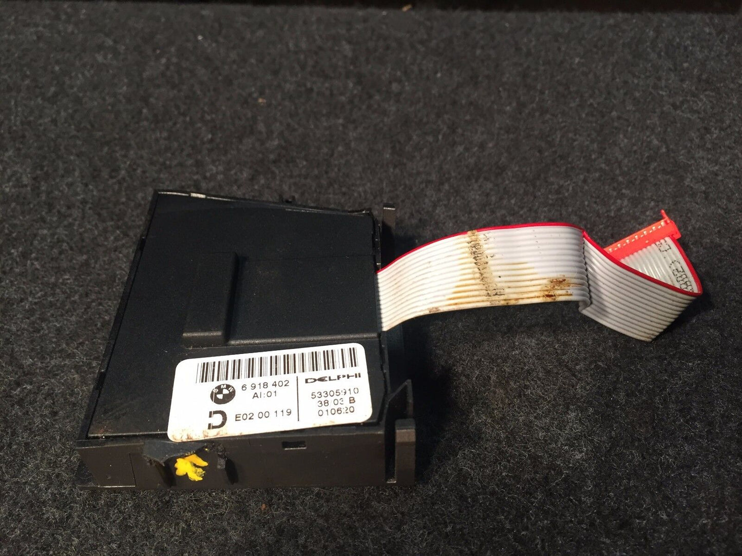 02 03 04 05 BMW 745i E65 Left Front Driver Seat Control Memory Heat Switch  OEM