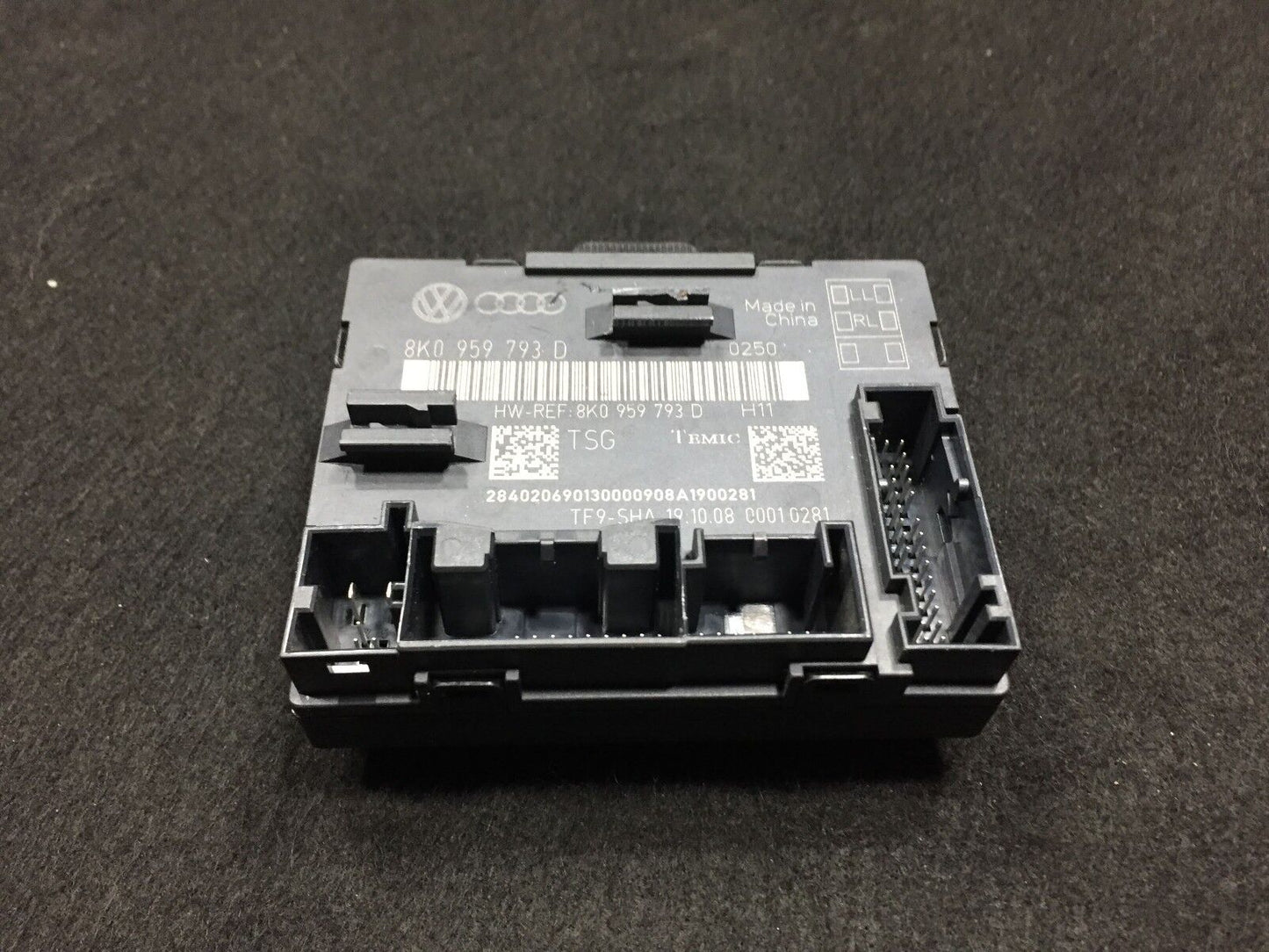 08 09 10 11 Audi A5 Coupe Front Left Driver Door Control Module 8k0959793 OEM