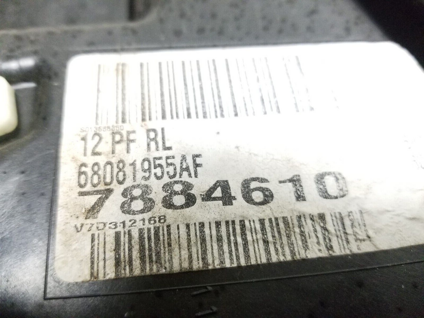 13 14 15 16 Dodge Dart Rear Left Driver Door Window Regulator Panel OEM 52k