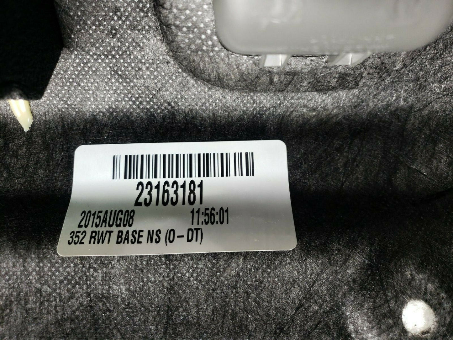 15 16 17 18 Chevy Impala Rear Deck Tray Shelf Panel OEM